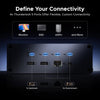 UGREEN Revodok Max Thunderbolt 5-dockningsstation 13-i-1, 120Gbps, 3xTB5-portar, 8K@60Hz/6K@60Hz/4K@240Hz, 140W laddning och 2,5Gbps Ethernet