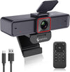 UHD 4K 30fps 8MP webbkamera med auto fokus/tracking/framing/zoom, dubbla mikrofoner, SONY Sensor