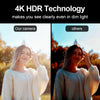 UHD 4K 30fps 8MP webbkamera med auto fokus/tracking/framing/zoom, dubbla mikrofoner, SONY Sensor