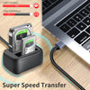 NÖRDIC USB 3.0 Aktiv Skrivarkabel - 5m USB A till USB B 3.0 Kompatibel med skrivare, konferenskamera, dockningsstation, hårddisk och mer