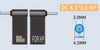 NÖRDIC USB-C till Laptopladdningsadapter, USB-C till DC-kontakt, 100W PD, DC 4,5×3,0 mm för HP
