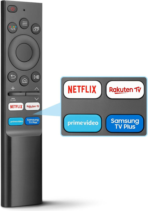 Universal Remote Control for Samsung Smart TV for all original Samsung remote controls, no pairing required, easy to use