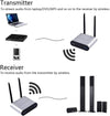 Trådlös digital ljudsändare och mottagare – adapter för HiFi-hemmabiosystem, högtalare, förstärkare, mobiltelefon, TV, MP3 och hörlurar.