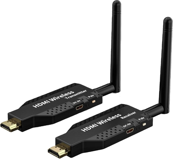 NÖRDIC Trådlös HDMI-förlängare Sändare/Mottagare 1080P HD 5G Wifi för Laptop till TV PC Monitor Projektor 50m