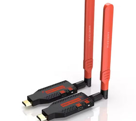 NÖRDIC Trådlös HDMI-förlängare Sändare & Mottagare 150m, 1080P@60Hz Full HD, 5G Plug & Play