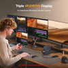 iVANKY 20-in-1 DisplayLink Docking Station for MacBook Pro/Air FusionDock Pro 2, Triple 4K@60Hz Monitor Display for M1/M2/M3/M4/M5 MacBook/Windows, 180W Power, 2.5GbE, HDMI, DP, 10Gbps