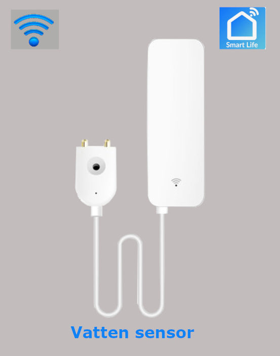 Vatten sensor, wifi, vattenläckage sensor, 1 m kabel
