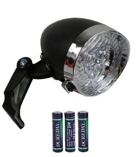 Benson Cykel Strålkastare - Svart - 3x LED