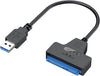 USB-A till SATA adapter 2,5 SATA III HDD 5Gbps