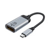 USBC till HDMI adapter 10cm 4K 60Hz stöd för HDCP1.4 och 2.2 space grey aluminium