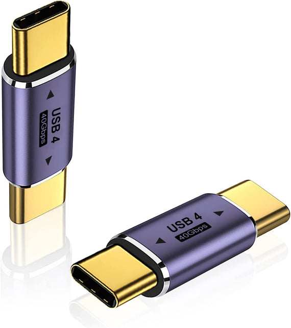 USB4 adapter hane till hane 40G 8K60Hz PD100W