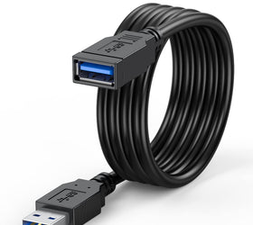 USB 3.0 type A förlängningskabel 5m