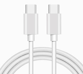 1,5m USB 2.0 USB-C till C kabel 2,4A 480Mbps 12W