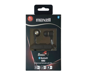 Maxell B13-EB2 Bass 13 BT hörlurar med mic- svart, headset