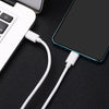 50cm USB 2.0 USB-C till C kabel 2,4A 480Mbps 12W