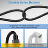 1,5m USB3.2 Gen1 USB-C till C nylonflätad kabel snabbladdning 3A 5Gbps Power Delivery PD 60W