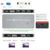 KVM switch 2xPC till 1xDP 8K 60Hz 3xUSB-A 2.0