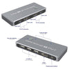 KVM switch 2xPC till 1xDP 8K 60Hz 3xUSB-A 2.0