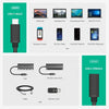 20cm USB2.0 USB-C ha till C ho förlängningskabel 2,4A 480Mbps 12W