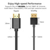 1m slim Ultra High Speed HDMI2.1 8K 60Hz 4K 120Hz 48Gbps Dynamic HDR eARC Game Mode VRR Dolby ATMOS