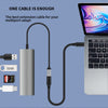1m USB2.0 USB-C ha till C ho förlängningskabel 2,4A 480Mbps 12W