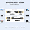 NÖRDIC HDMI adapter hane till hona 8K60Hz 4K120Hz Dynamisk HDR 48Gbps eARC