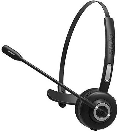 Sudio TUGG Professional Bluetooth  Headset, 17 timmar, on Ear, svart
