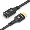 NÖRDIC HDMI förlängningskabel 50cm 8K60Hz 4K144 HDMI 2,1 48Gbps Ultra High Speed HDMI