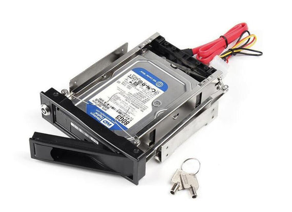 5,25" Mobile Rack for 1 x 3,5" SATA / SAS HDD
