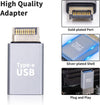 NÖRDIC Type E hane till USB-A hona front panel adapter 10Gbps USB3.1 Type E moderkort adapter