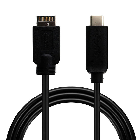 Type E till USB-C flatkabel 50cm