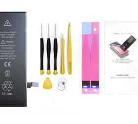 Batteri till Iphone 5 med verktygskit 7delar och batteritejp 1440mAh