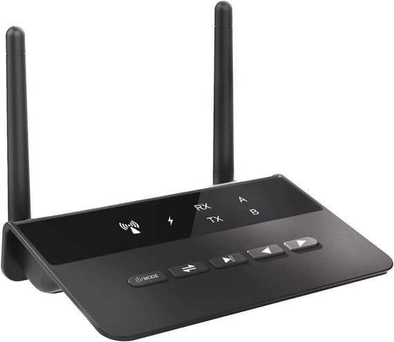 Bluetooth 5.2 trådlös sändare och mottagre DAC Qualcomm aptX Adaptive aptX HD 3.5mm AUX RCA