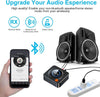 Bluetooth 5.1 mottagare, med NFC, TF -kortplats , 3.5mm AUX/RCA, Låg latens trådlös ljudadapter för hemmusikstreaming stereosystem