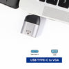 USBC till VGA adapter 1080P 60Hz space grey aluminium