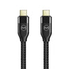 Mcdodo 2m USB3.2 Gen2 SuperSpeed USB 10Gbps USB-C till C nylonflätad kabel med Power Delivery 100W, 4K60Hz video och Emarker