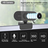 USB Webcam Full HD1080P 30fps med mikrofon roterbar 360grader bas och 45grader tilt 2megapixel