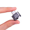 USB-C 3.1 kortläsare med nyckelring 5Gbps TF, MicroSD, Micro SDHC, Micro SDXC 2TB UHS-I grå