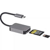 USB-C kortläsare SD 4.0  UHS-II  USB 3.1 SuperSpeed 5Gbps SD, SDXC, SDHC, MicroSD, Micro SDXC, Micro SDHC, MMC