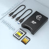 2i1 USB-C/USB-A CFexpress och SD 4.0 kortläsare Typ B 10Gbps UHS-II 2TB