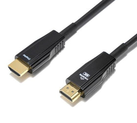 DELTACO certified 20m Ultra High Speed HDMI 2.1 aktiv AOC Optisk Fiberkabel 8K 60Hz 4K 120Hz 48Gbps Dynamic HDR, eARC, VRR kompatibel