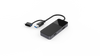 NÖRDIC USB C till 1x HDMI 4K 30Hz och 1x VGA 2K 60Hz dubbla monitorer för MacBook M1 med MST extended och mirror