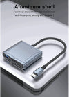 1 till 3 Dockningstation USBC to 1xDP 8K60Hz 1xUSBC 100W PD och 1xUSB-A 5Gbps