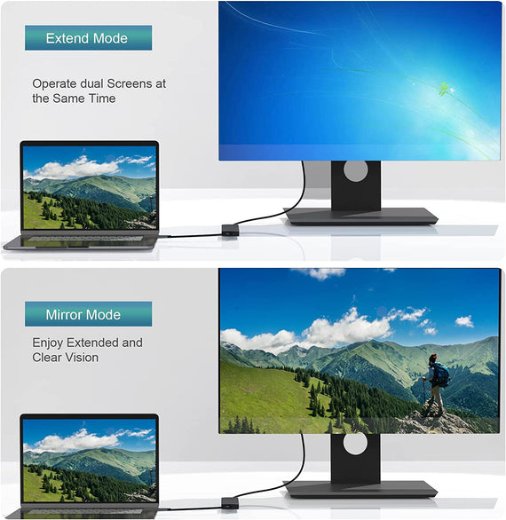 1 till 5 USB-C dockningsstation 1xHDMI 4K60Hz 1xPD100W 1xUSB-C 5Gbps 2xUSB-A 5Gbps