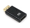 Adapter Displayport 1.2 hane till HDMI hona 4K 30Hz svart