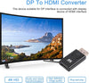 Aktiv adapter Displayport1.2  hane till HDMI1.4b hona 4K 60Hz Eyefinity svart