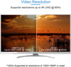 Aktiv adapter Displayport1.2  hane till HDMI1.4b hona 4K 60Hz Eyefinity svart