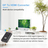 Aktiv adapter Displayport1.2  hane till HDMI1.4b hona 4K 60Hz Eyefinity svart