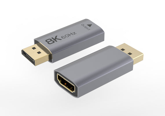 Aktiv adapter Displayport 1.4 hane till HDMI 8K60Hz hona