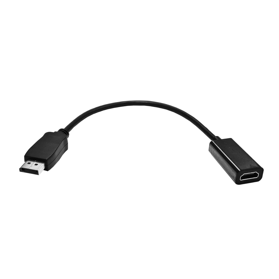 Displayport ha till HDMI ho adapter 4Kx2K i 30Hz 4,96Gbps Guldpläterade kontakter 20cm